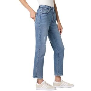 Joe's Jeans Womens  Og Straight Ankle + Razor Hem jeans size 28 liberte wash